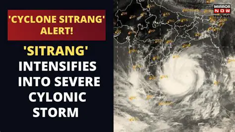 Cyclone Sitrang Live Updates: Track the Storm's Path and Impact in Real-Time