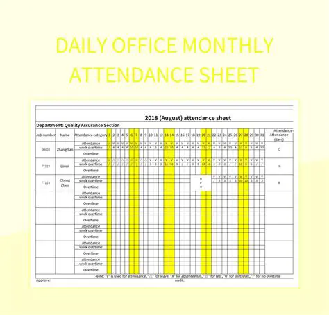 Daily Attendance Recording