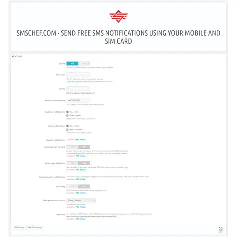 Daily Free SMS Notifications