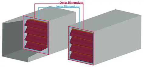 Damper Frame and Blades Positioning