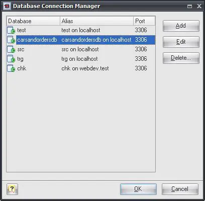 Database Connection Manager