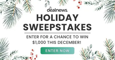 DealNews Sweepstakes: Your Guide to Winning Amazing Prizes
