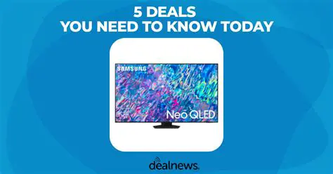 DealNews TVs: Unlocking the Best Deals on Televisions for Every Budget