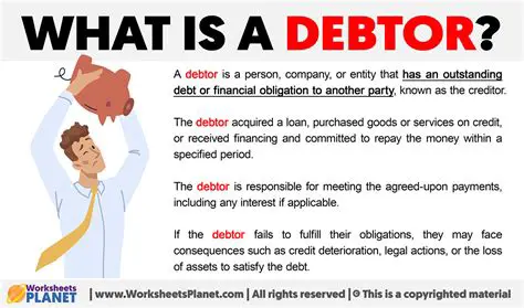 Debtors must be responsible in fulfilling the peace agreement
