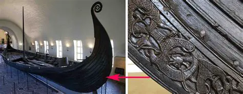Decorative Features on the Prow of the Oseberg Ship