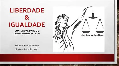 Defesa da liberdade e da igualdade