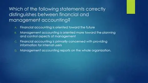 Deficiencies of Financial Accounting