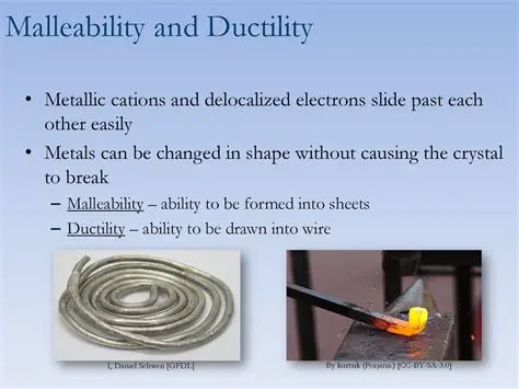 Delocalized Electrons and Malleability
