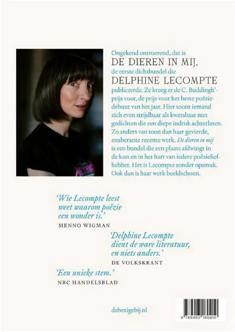 Delphine Lecompte: De Onstuimige Stem van de Vlaamse Poëzie