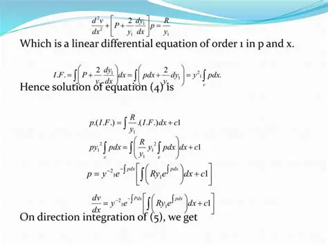 Deriving a Linear Equation