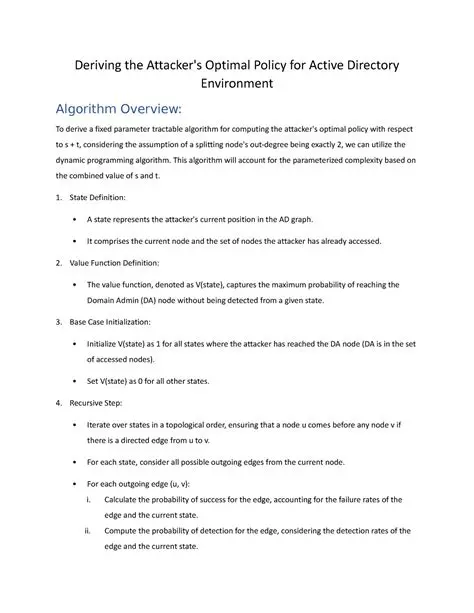 Deriving the Optimal Policy