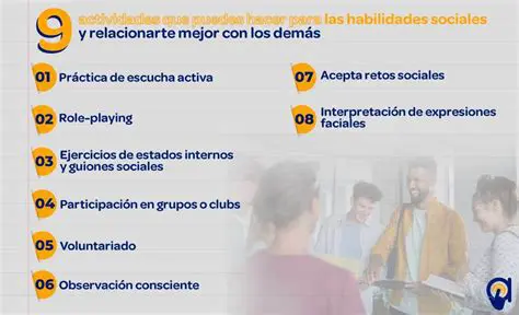 Desarrollar habilidades sociales