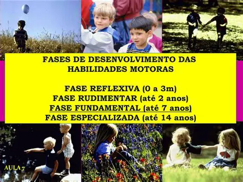 Desenvolvimento das habilidades motoras