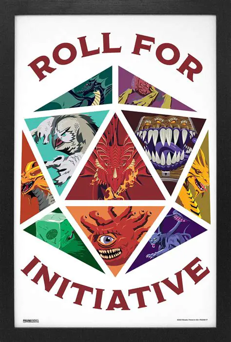 Designate a player to roll initiative