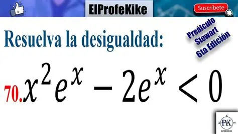 Desigualdades exponenciales