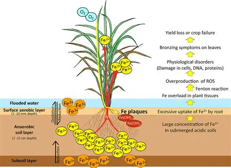 Determine the effect of mercury on the growth of rice plants