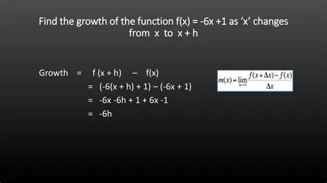 Determining the Growth Factor of a Function