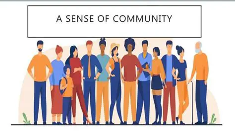 Develop a sense of community
