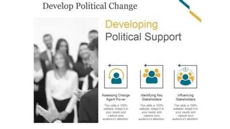 Develop political education programs