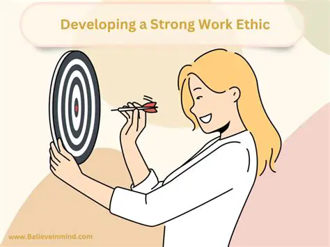 Developing a strong work ethic