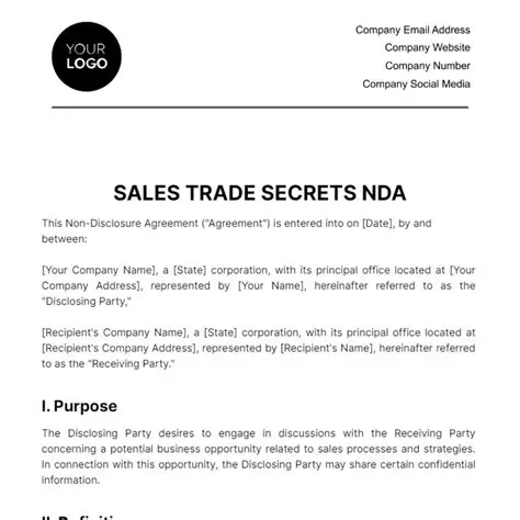 Development and Protection of Trade Secret Law in NDA