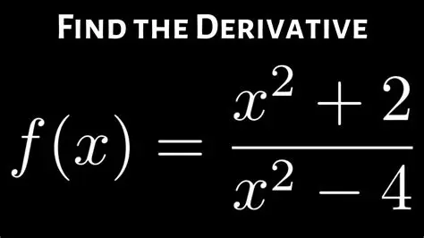Differentiating Rational Functions