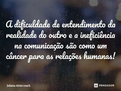 Dificuldade de entendimento