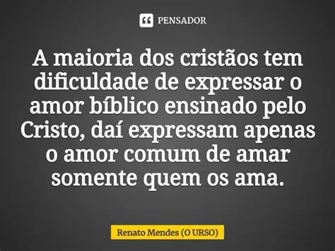 Dificuldade de Expressar o Amor