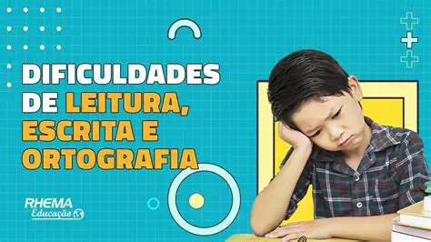 Dificuldade em aprender a ler e escrever