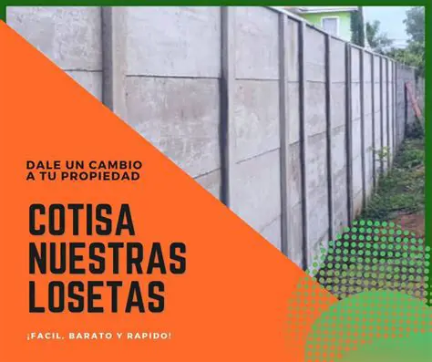 Dimensiones de las losetas