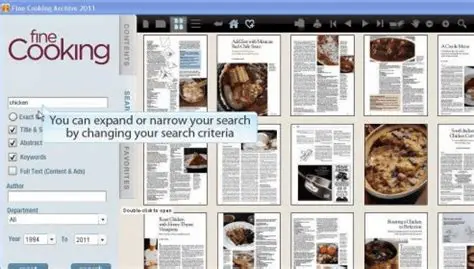 Discover the Power of Fine Cooking Archive