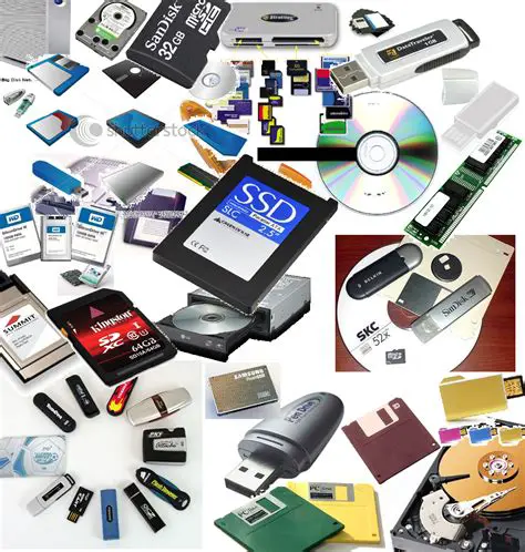 Dispositivos de almacenamiento