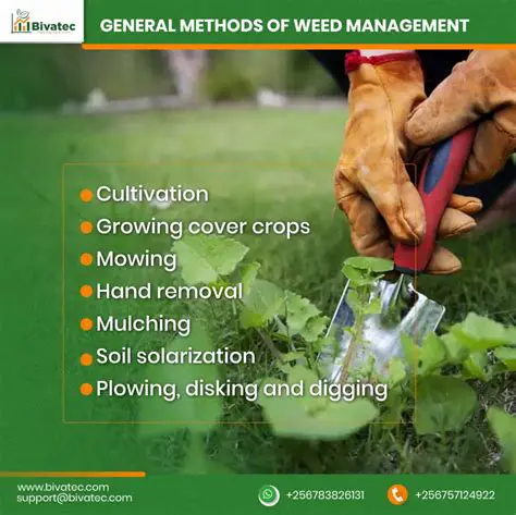 Diverse weed control strategies