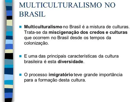 Diversidade e multiculturalismo no Brasil