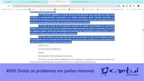 Divida o problema em partes