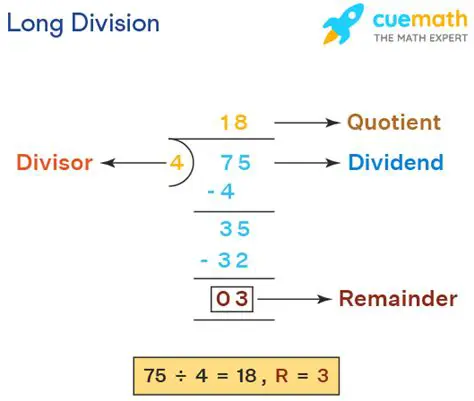 Divide Using Long Division