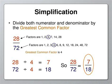 Dividing both sides by a common factor