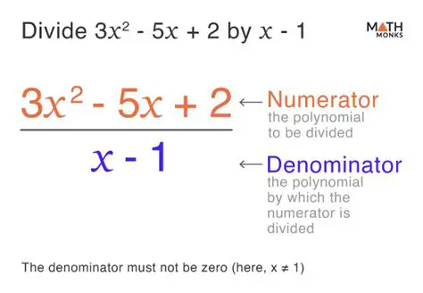 Dividing the Numerator and Denominator
