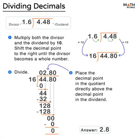 Division with Decimal Numbers