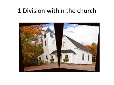 Division within the church