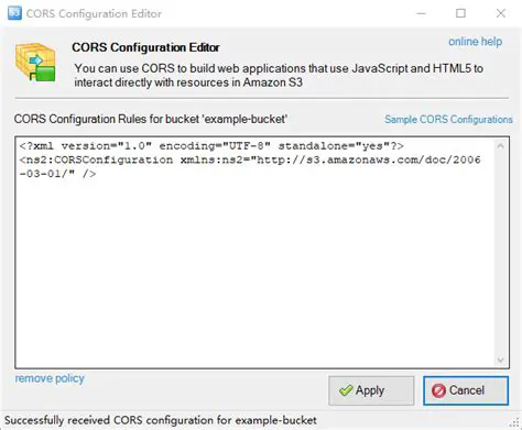 Documentation and CORS Configuration