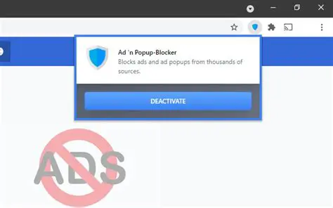 Download a popup blocker software