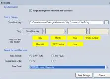 Download recorded logged data