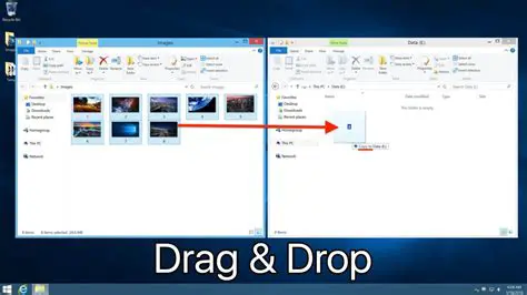 Drag and Drop File Transfer