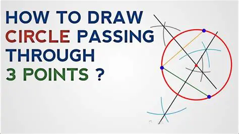 Drawing a Circle Through Two Opposite Vertices
