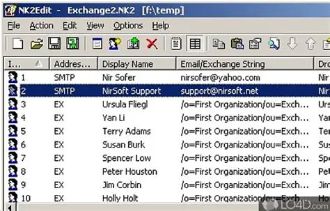 Easily modify or fix all information stored in the NK2 file