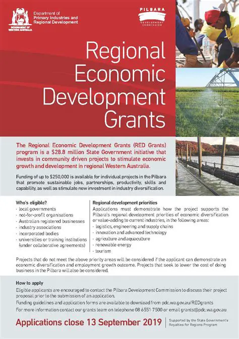 Economic development grants