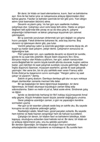 Edebiyat Eserlerini Analiz Etme