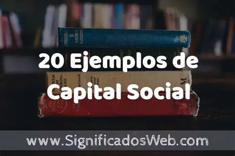 Ejemplos de Capital Social en Cali