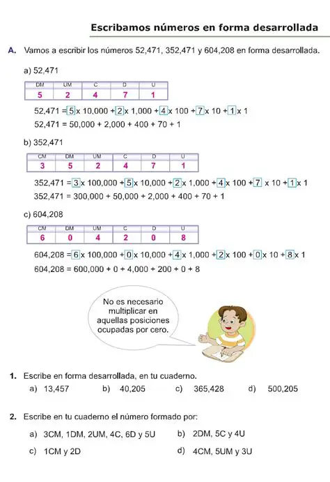 Ejemplos de Forma Desarrollada